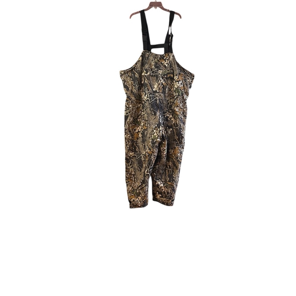 LaCrosse men's hunting camo print bib overalls Sz 5X-Large